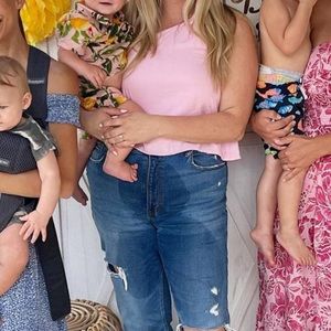Showpo cropped one shoulder top